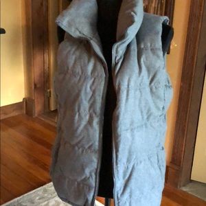 Grey Puffer Vest